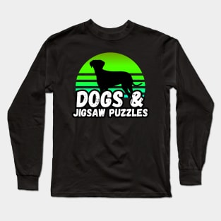 Dogs & Jigsaw Puzzles Long Sleeve T-Shirt